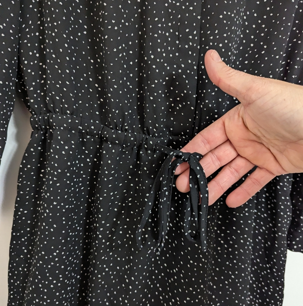 Black Polka Dot Dress - Picture 5 of 9
